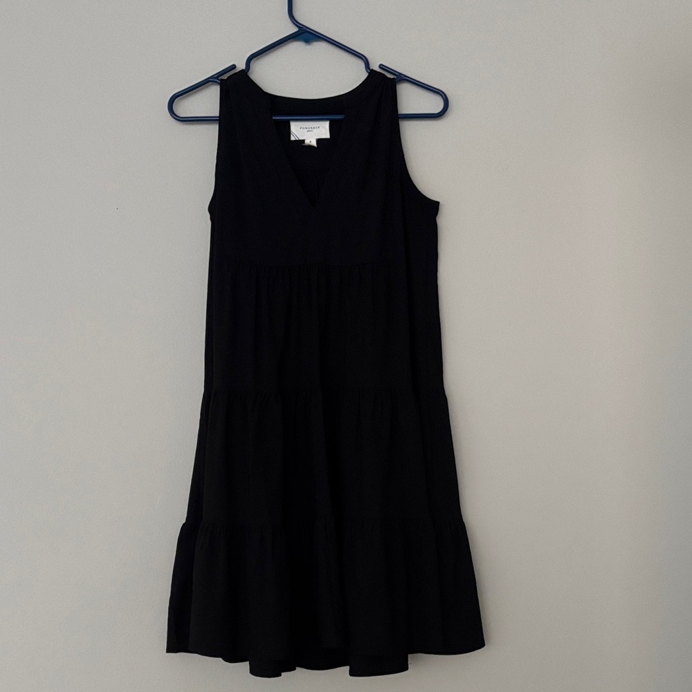 Tuckernuck Pomander Place Black Mini Dress
